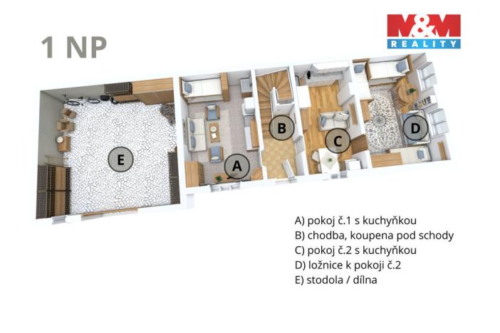 Prodej rodinného domu, Horní Maršov, Horská, 150 m2