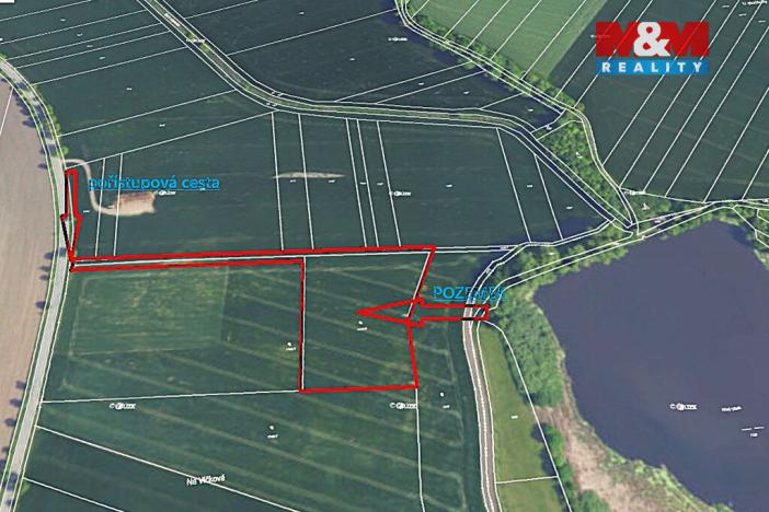 Prodej pole, Nové Dvory, 9979 m2