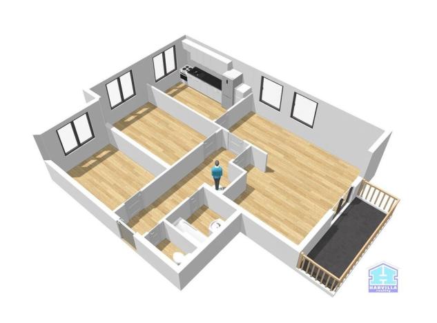 Prodej bytu 3+1, Měčín, Sadová, 85 m2