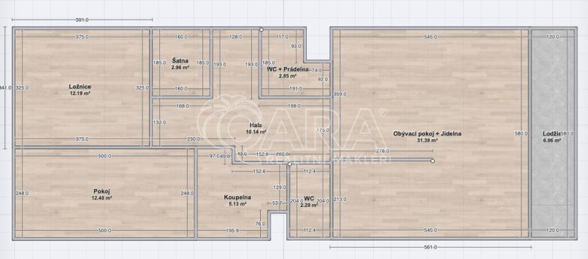 Prodej bytu 3+kk, Praha - Krč, Točitá, 79 m2