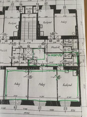 Pronájem bytu 3+1, Praha - Holešovice, Jateční, 81 m2