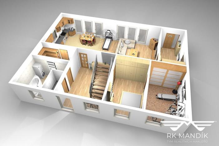 Prodej rodinného domu, Nová Ves, 212 m2