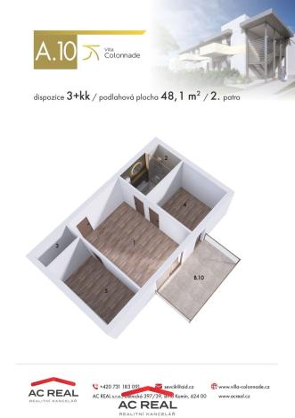 Prodej apartmánu, Lednice, Slovácká, 48 m2