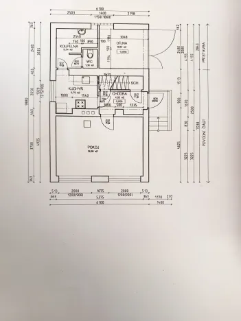 Prodej chaty, Vonoklasy, 62 m2
