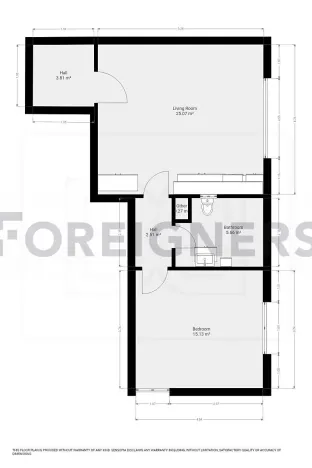 Pronájem bytu 2+kk, Praha - Libeň, Na Okrouhlíku, 52 m2