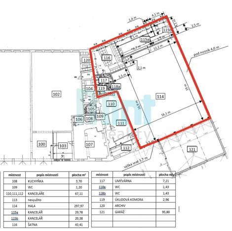 Pronájem skladu, Ostrava, Teslova, 348 m2