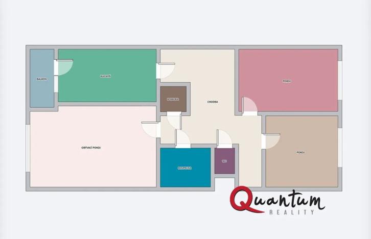 Prodej bytu 3+1, Praha - Kamýk, Cílkova, 67 m2