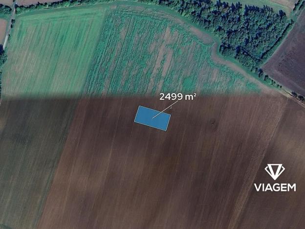 Prodej podílu pole, Smidary, 1249 m2