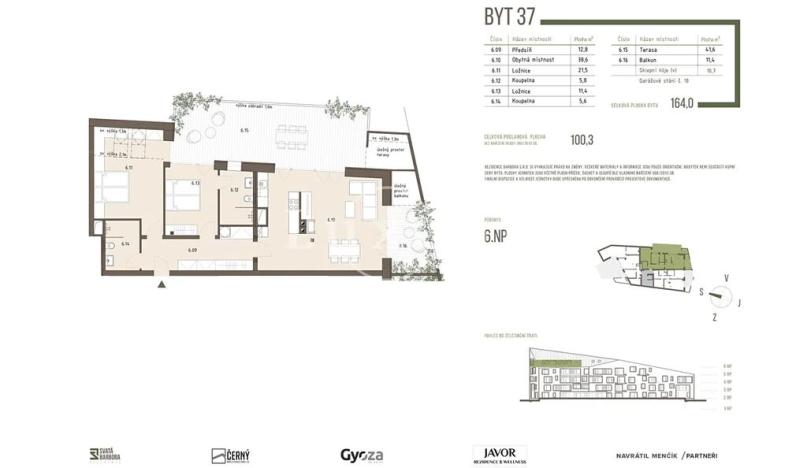 Prodej bytu 3+kk, Železná Ruda, 96 m2