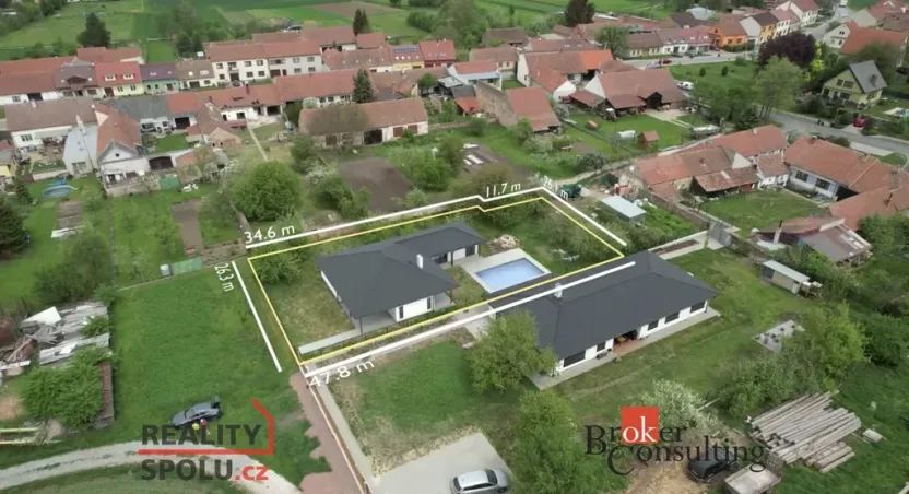 Prodej pozemku pro bydlení, Malhostovice, 1163 m2