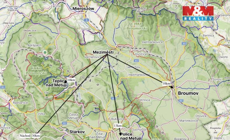 Pronájem bytu 2+kk, Meziměstí, Dlouhá, 52 m2