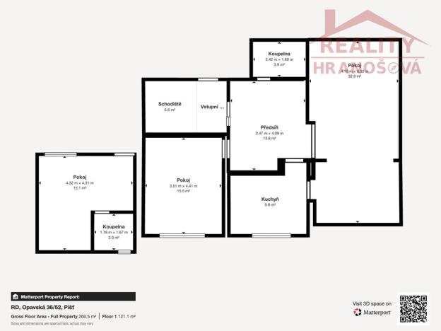 Prodej rodinného domu, Píšť, Opavská, 240 m2