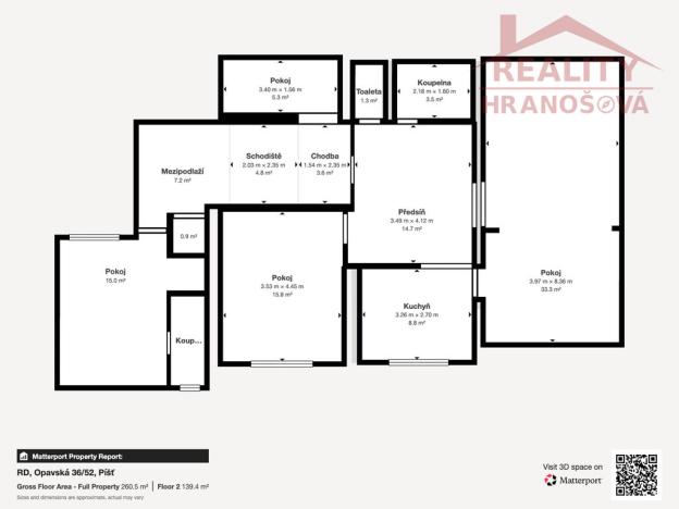 Prodej rodinného domu, Píšť, Opavská, 240 m2