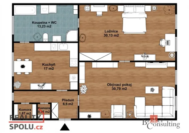 Prodej bytu 2+1, Plzeň - Jižní Předměstí, Kardinála Berana, 99 m2