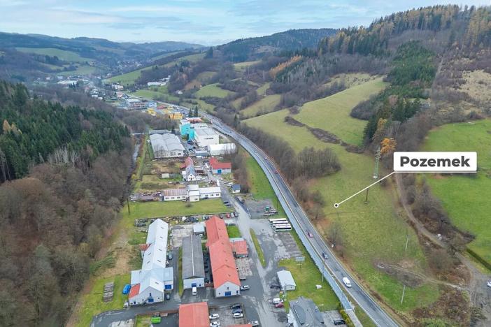 Prodej komerčního pozemku, Vsetín, 1164 m2