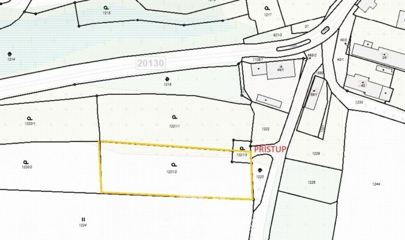 Prodej zahrady, Černíkovice, 2281 m2