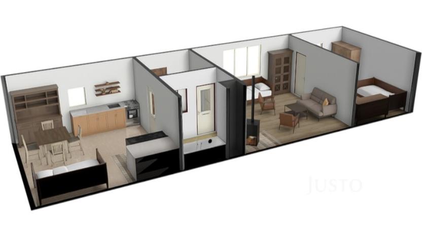 Prodej rodinného domu, Dobev - Nová Dobev, 64 m2