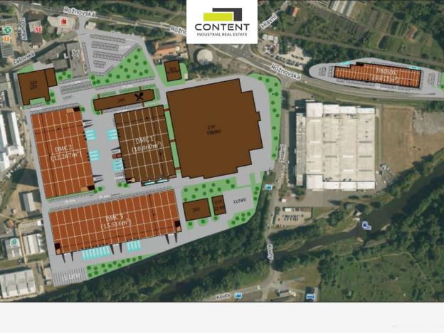 Pronájem skladu, Valašské Meziříčí - Krásno nad Bečvou, Zašovská, 8000 m2