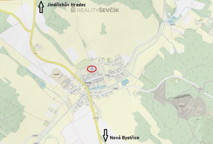 Prodej pozemku pro bydlení, Číměř, 400 m2