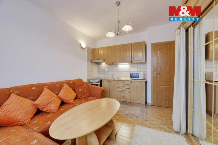 Pronájem bytu 1+kk, Mariánské Lázně - Úšovice, Tepelská, 20 m2