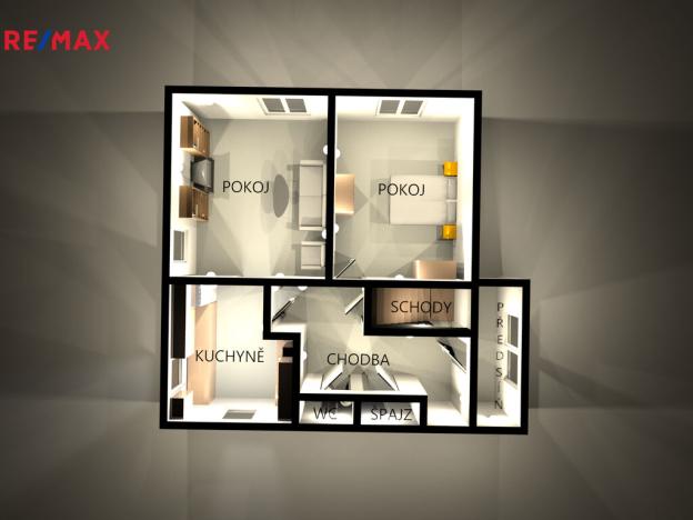 Prodej rodinného domu, Dačice - Dačice III, Svobodova, 93 m2