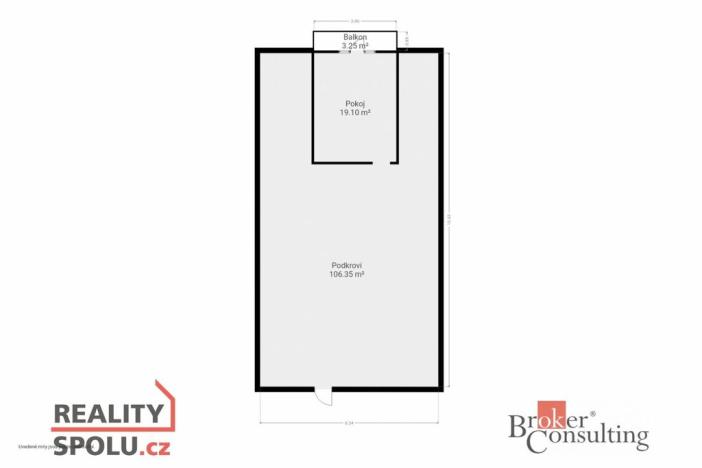 Prodej pozemku pro bydlení, Hrádek, U koupaliště, 1175 m2