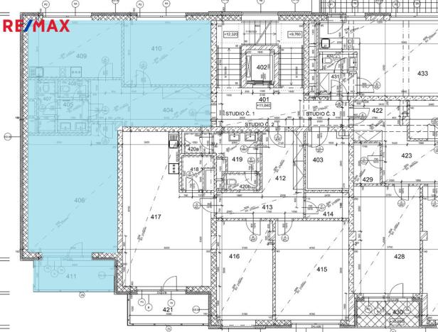 Pronájem kanceláře, Hradec Králové - Pražské Předměstí, U Koruny, 92 m2