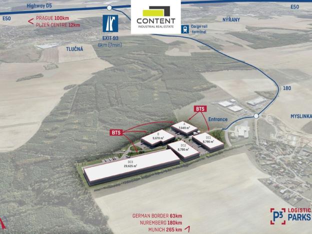 Pronájem výrobních prostor, Myslinka, 5233 m2