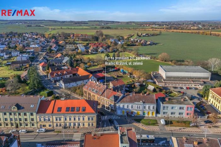 Pronájem bytu 2+1, Hradec Králové - Kukleny, Zelená, 58 m2