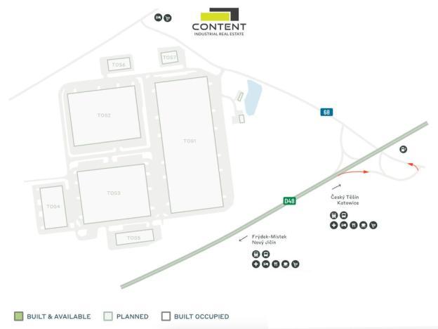 Pronájem výrobních prostor, Horní Tošanovice, 7000 m2