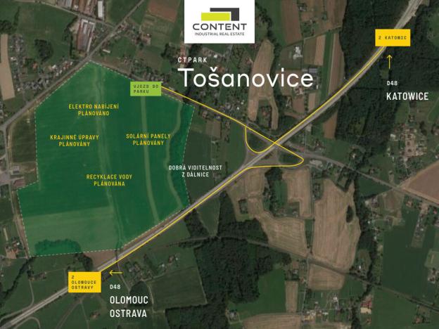 Pronájem výrobních prostor, Horní Tošanovice, 7000 m2