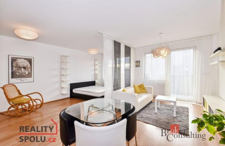 Pronájem bytu 1+kk, Praha - Libeň, Matějkova, 49 m2