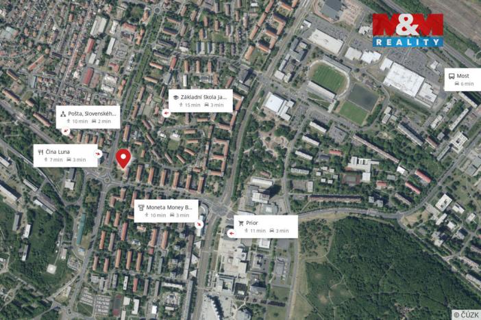 Prodej bytu 2+1, Most, Josefa Skupy, 51 m2