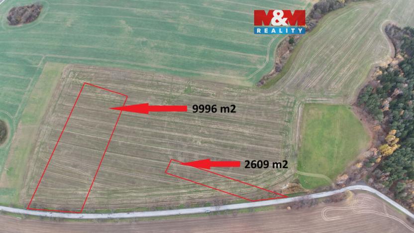 Prodej pole, Předhradí, 12605 m2