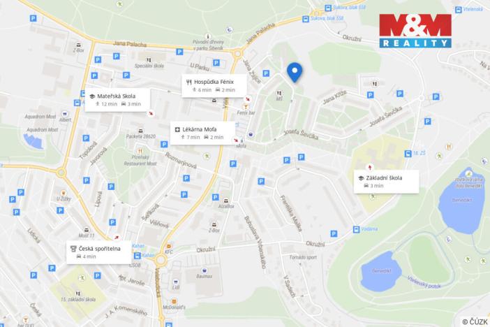 Prodej bytu 3+1, Most, Komořanská, 55 m2