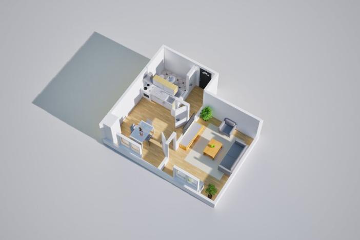 Prodej bytu 1+1, Ústí nad Labem, Peškova, 35 m2