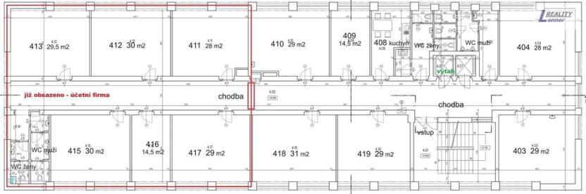 Pronájem kanceláře, Příbram - Příbram VI-Březové Hory, K Podlesí, 30 m2