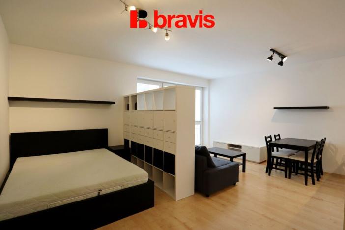 Pronájem bytu 1+kk, Brno - Líšeň, Jírova, 40 m2