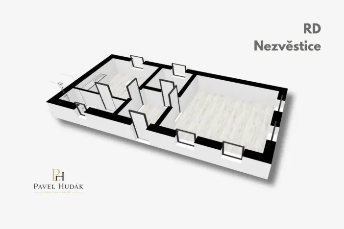 Prodej rodinného domu, Nezvěstice, 64 m2