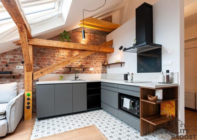 Pronájem bytu 1+kk, Praha - Bubeneč, Čs. armády, 52 m2