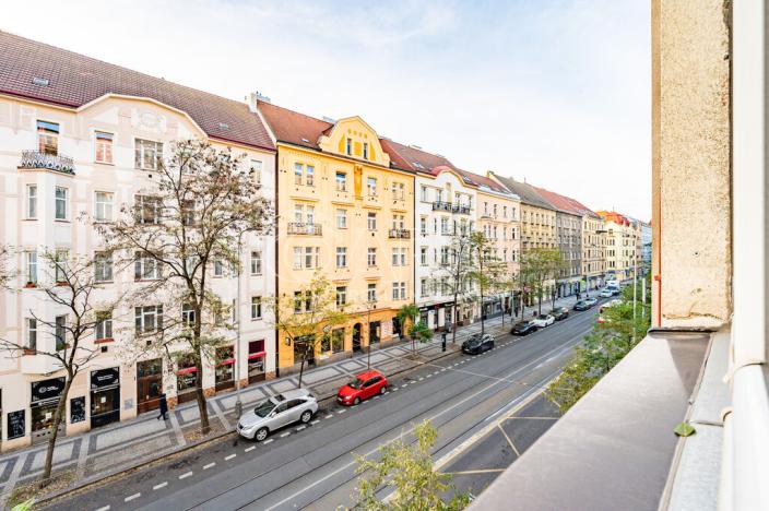 Pronájem bytu 1+kk, Praha - Holešovice, Komunardů, 34 m2