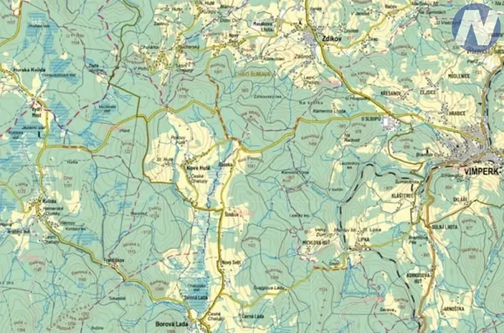 Prodej pozemku, Borová Lada, 7953 m2