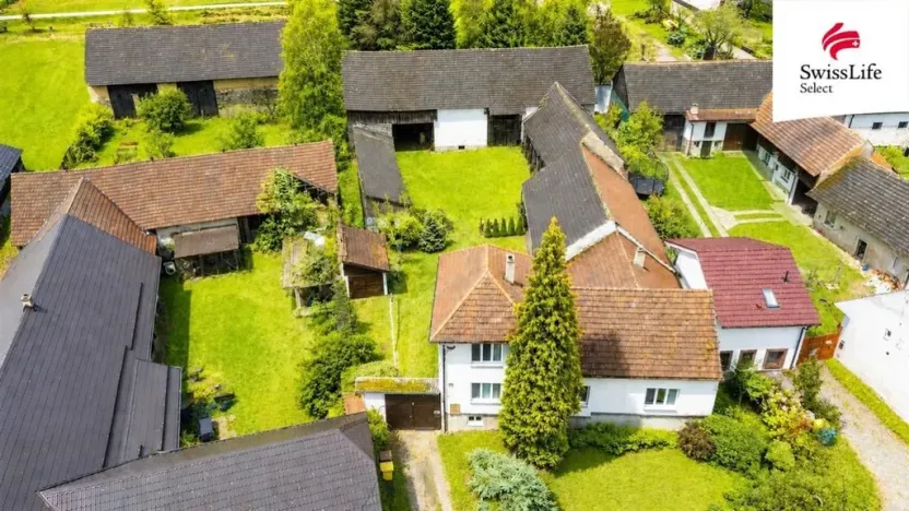 Prodej zemědělské usedlosti, Horní Ves, 158 m2