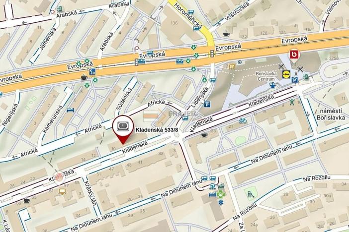 Pronájem bytu 2+1, Praha - Vokovice, Kladenská, 60 m2