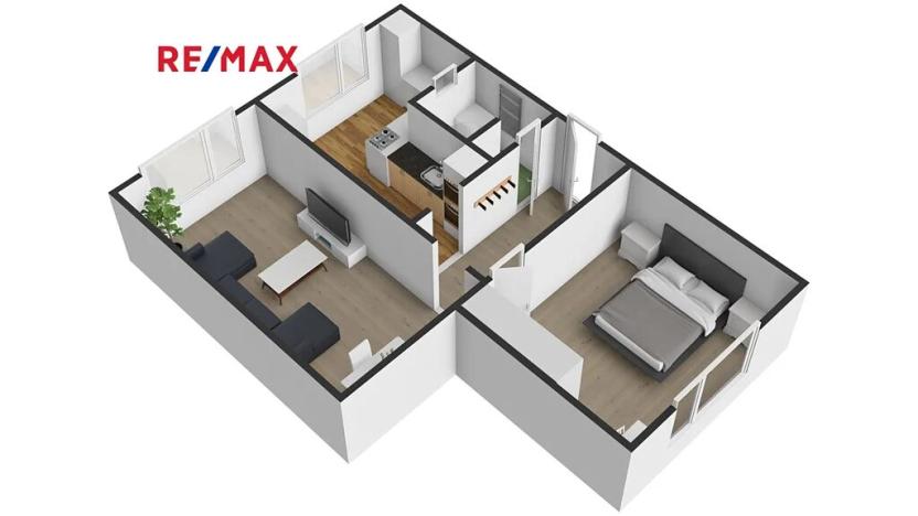 Prodej bytu 2+1, Plzeň, Komenského, 60 m2