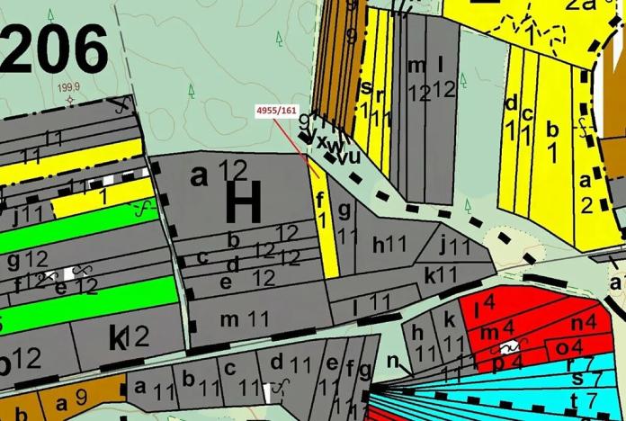 Dražba lesa, Vracov, 1702 m2