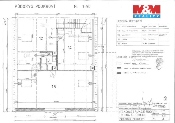Prodej rodinného domu, Olomouc - Chválkovice, Chválkovická, 180 m2