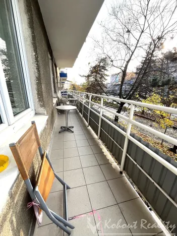 Pronájem bytu 1+1, Praha - Vršovice, U Slavie, 36 m2