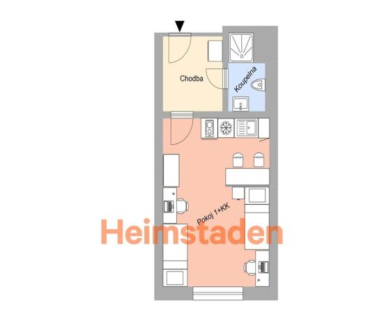 Pronájem bytu 1+kk, Plzeň - Jižní Předměstí, Magisterská, 28 m2