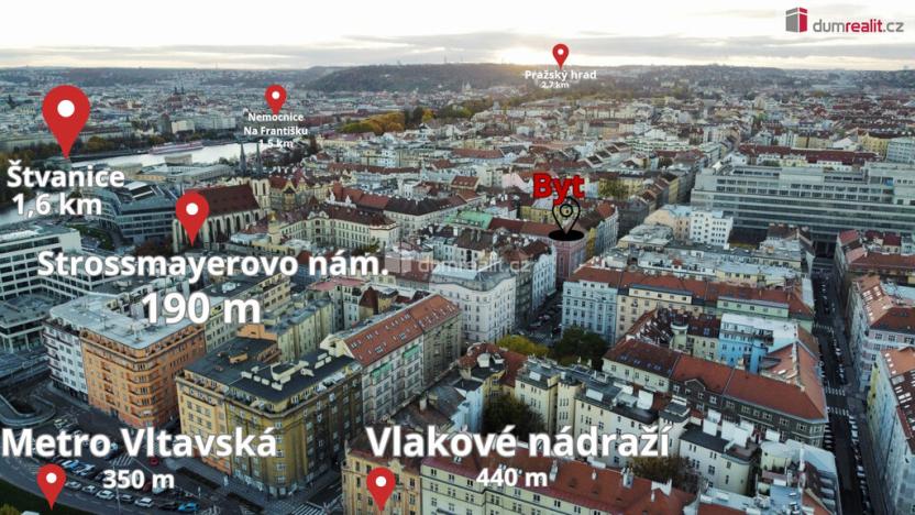 Prodej bytu 3+1, Praha - Holešovice, Janovského, 90 m2